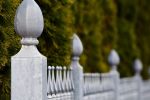 Steinzaun Detailaufnahme